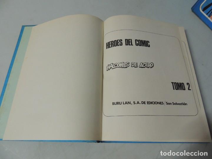 C&oacute;mics: HALCONES DE ACERO. 2 TOMOS COMPLETA - BURU LAN 1974 .-JOHN DIXON - Foto 9
