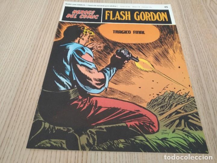C&oacute;mics: Flash Gordon 45. Buru Lan Comics. Heroes del Comic - Foto 1