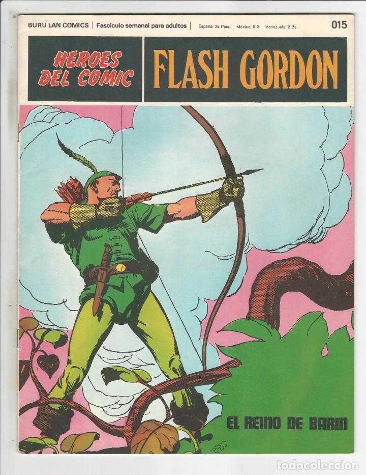 C&oacute;mics: Buru lan. H&eacute;roes del c&oacute;mic. Flash Gordon. 015. 15 - Foto 1