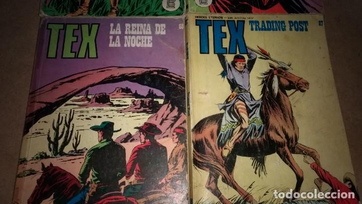 Cómics: Tex Lote 4 Numeros. 58-66-68-84 Burulan de 25 Ptas originales años 70-numeros dificiles - Foto 3 - 290060208