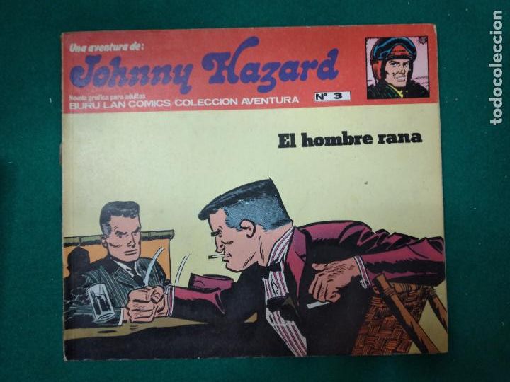 C&oacute;mics: JOHNNY HAZARD N&ordm; 3. BURU LAN 1973 - Foto 1