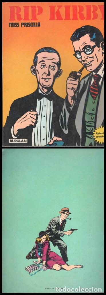 D. BURULAN EDICIONES, RIP KIRBY, (MISS PRISCILLA) 1973/1974. (Tebeos y Comics - Buru-Lan - Rip Kirby)