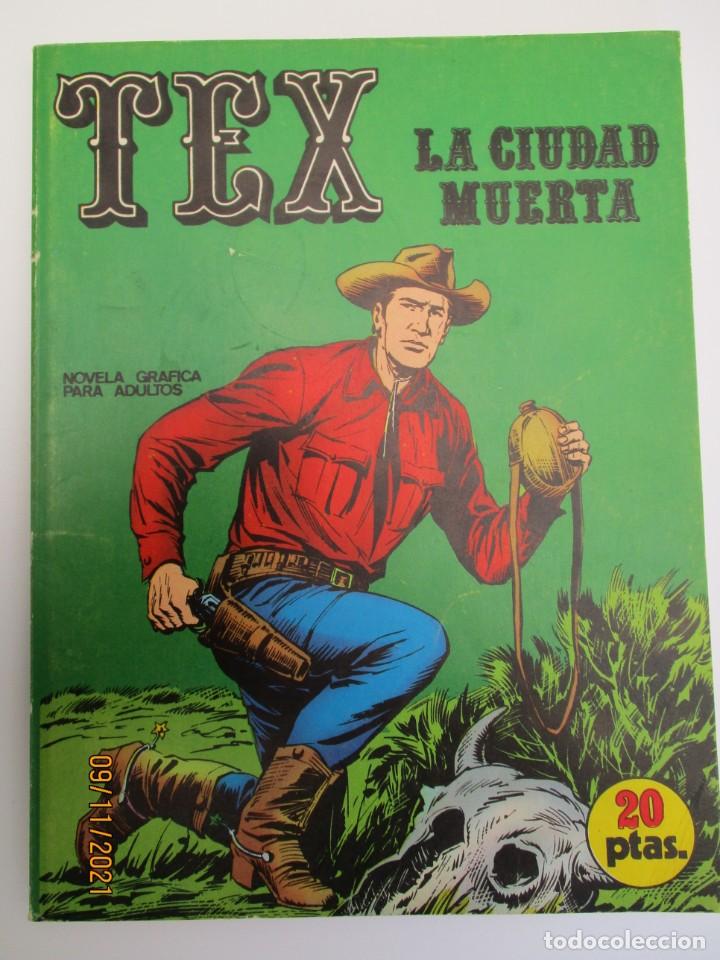 C&oacute;mics: TEX (1970, BURU LAN) 5 &middot; 1971 &middot; LA CIUDAD MUERTA - Foto 1