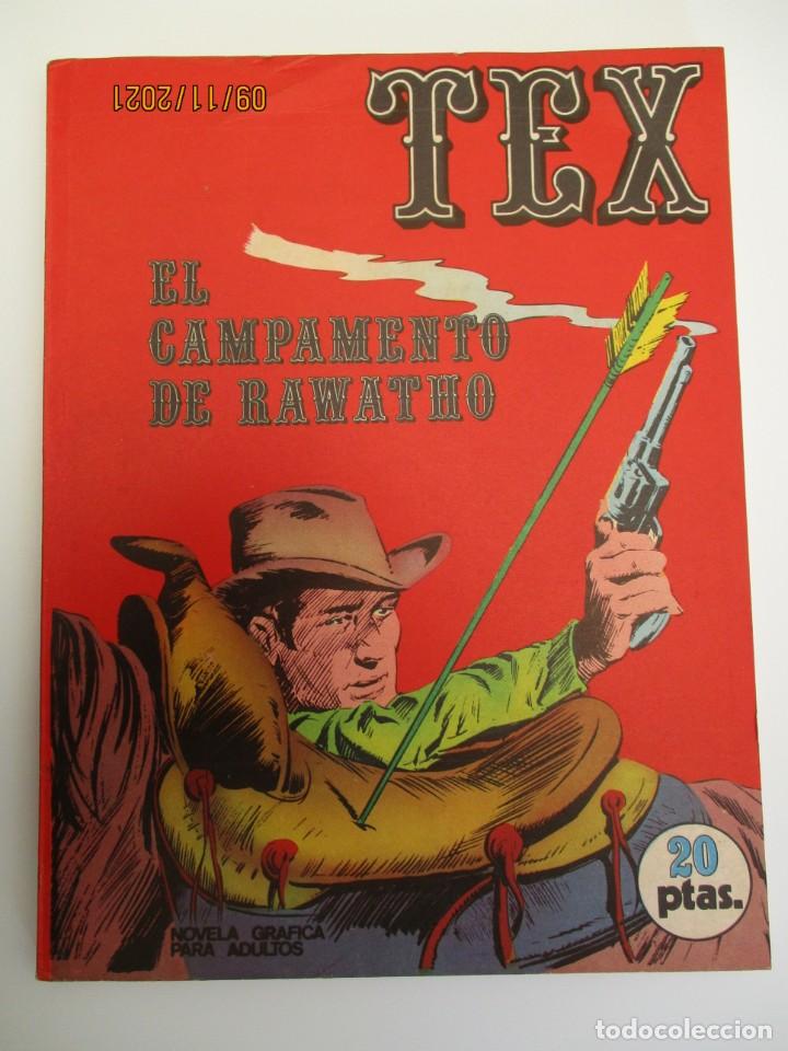 C&oacute;mics: TEX (1970, BURU LAN) 8 &middot; 1971 &middot; EL CAMPAMENTO DE RAWATHO - Foto 1