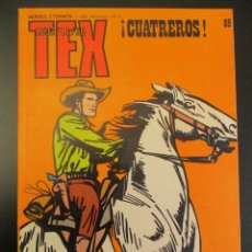 Cómics: TEX (1970, BURU LAN) 89 · 1971 · ¡CUATREROS!. Lote 299533478
