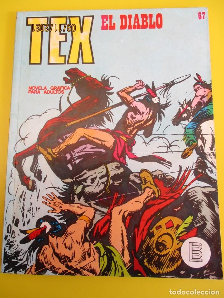 C&oacute;mics: TEX (1970, BURU LAN) 67 &middot; 1971 &middot; EL DIABLO - Foto 1