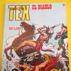 Cómics: TEX (1970, BURU LAN) 67 · 1971 · EL DIABLO. Lote 299730198