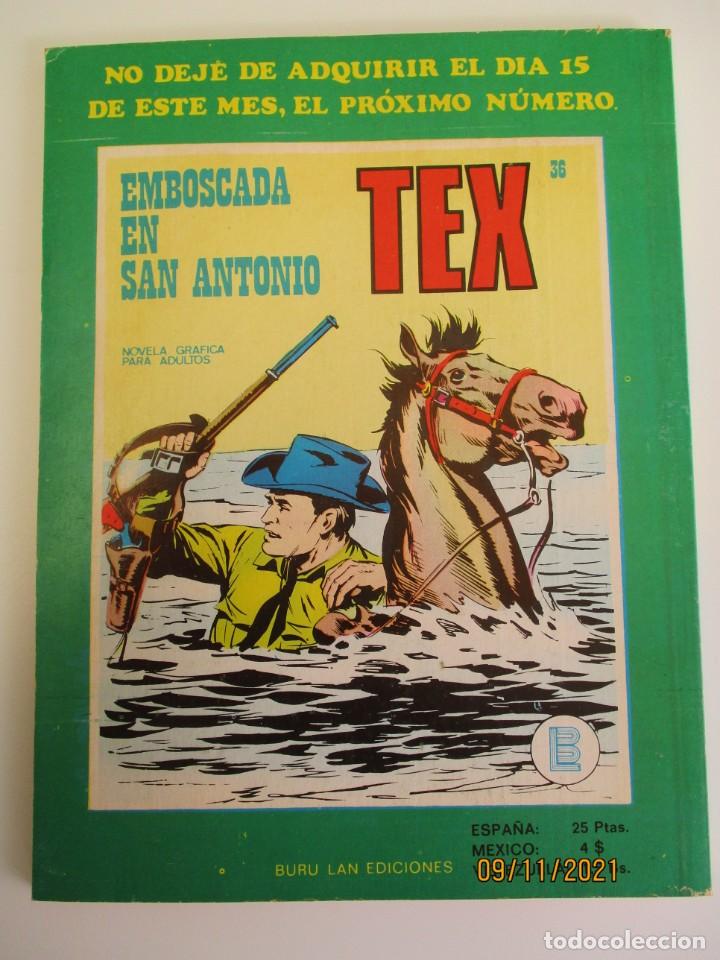 C&oacute;mics: TEX (1970, BURU LAN) 35 &middot; 1971 &middot; EL PASADO DE TEX - Foto 3