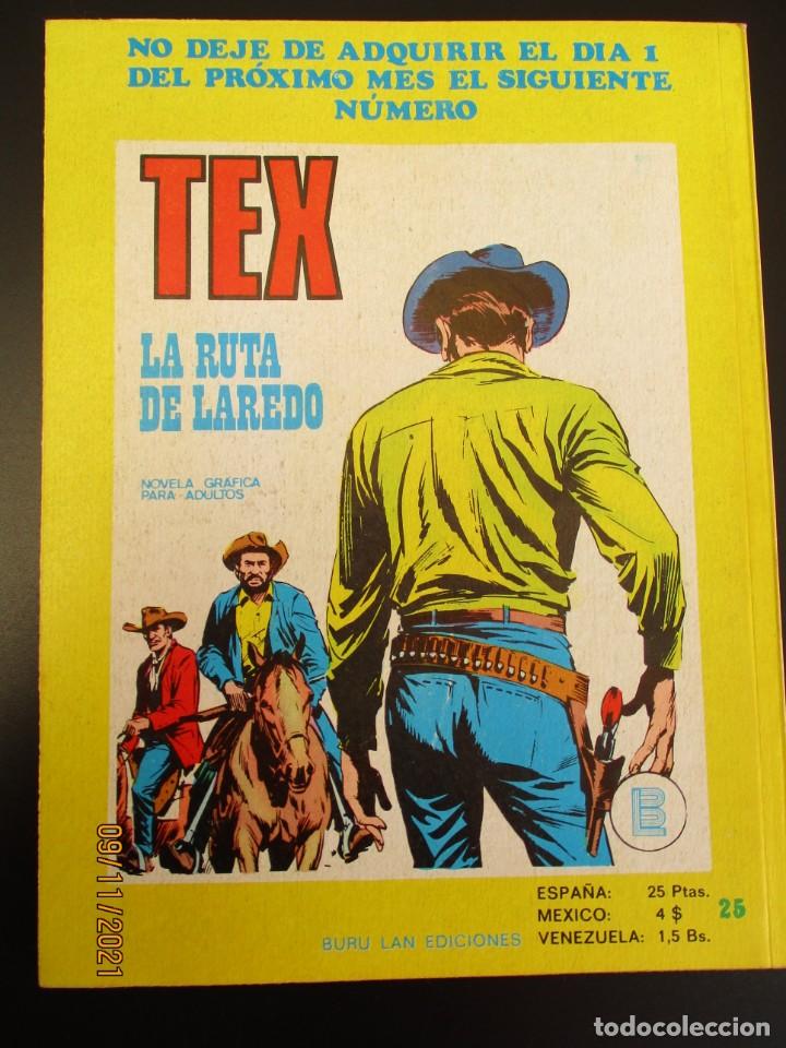 Cómics: TEX (1970, BURU LAN) 36 · 1971 · EMBOSCADA EN SAN ANTONIO - Foto 3 - 299935463