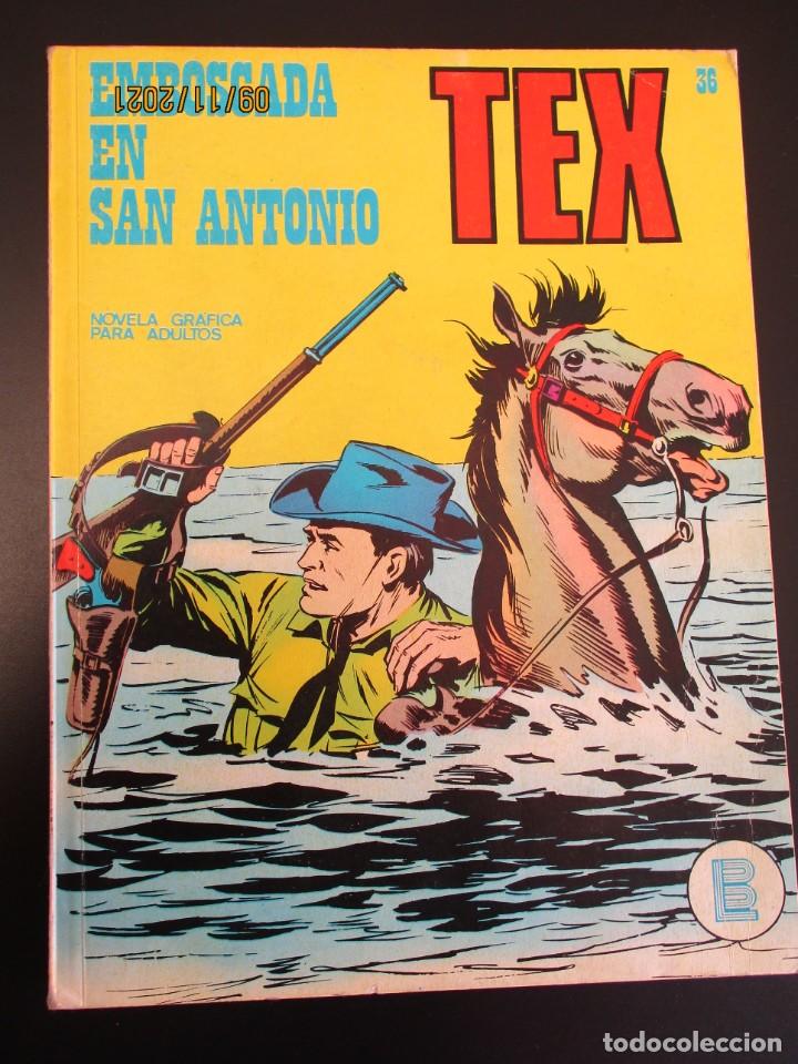 TEX (1970, BURU LAN) 36 · 1971 · EMBOSCADA EN SAN ANTONIO (Tebeos y Comics - Buru-Lan - Tex)
