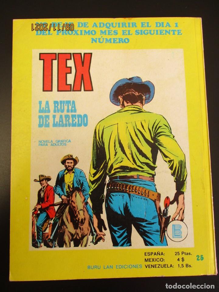 Cómics: TEX (1970, BURU LAN) 36 · 1971 · EMBOSCADA EN SAN ANTONIO - Foto 3 - 299935923