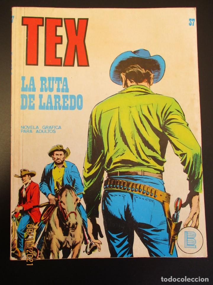 TEX (1970, BURU LAN) 37 · 1971 · LA RUTA DE LAREDO (Tebeos y Comics - Buru-Lan - Tex)