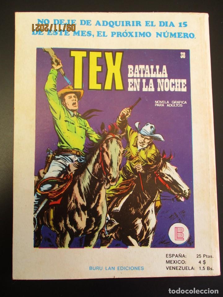 Cómics: TEX (1970, BURU LAN) 37 · 1971 · LA RUTA DE LAREDO - Foto 3 - 300064308