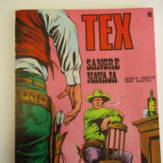Cómics: TEX (1970, BURU LAN) 44 · 1971 · SANGRE NAVAJA. Lote 300157833