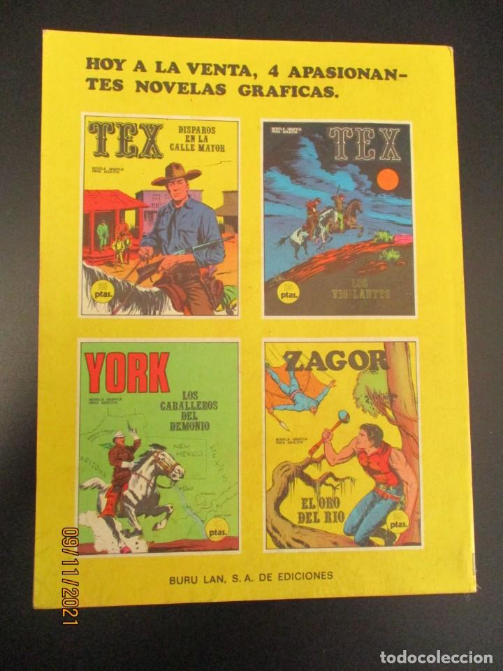 Cómics: TEX (1970, BURU LAN) 15 · 1971 · DISPAROS EN LA CALLE MAYOR - Foto 3 - 300241208
