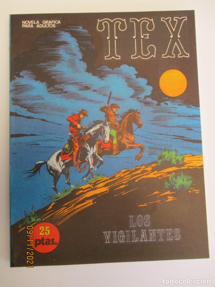 Cómics: TEX (1970, BURU LAN) 16 · 1971 · LOS VIGILANTES - Foto 1 - 300242268