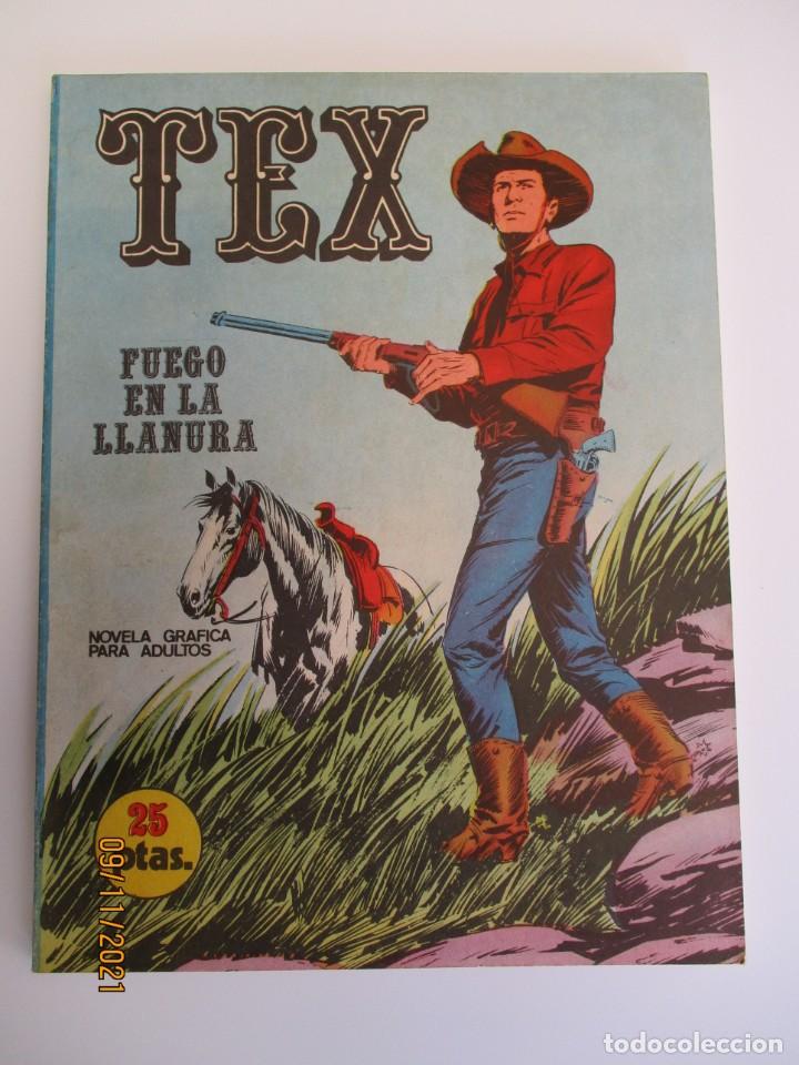 Cómics: TEX (1970, BURU LAN) 17 · 1971 · FUEGO EN LA LLANURA - Foto 1 - 300245183