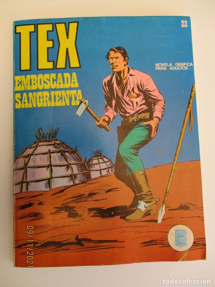 TEX (1970, BURU LAN) 22 · 1971 · EMBOSCADA SANGRIENTA (Tebeos y Comics - Buru-Lan - Tex)