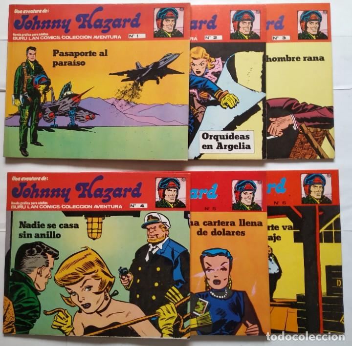 C&oacute;mics: Johnny Hazard Lote con 6 comics Espa&ntilde;a 1973 - Foto 1