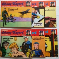 Cómics: JOHNNY HAZARD LOTE CON 6 COMICS ESPAÑA 1973. Lote 302080003