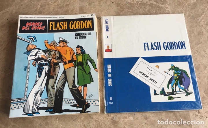 C&oacute;mics: FLASH GORDON. (128 comics +11 tapas) H&eacute;roes del C&oacute;mic. Buru Lan. Completa - Foto 5