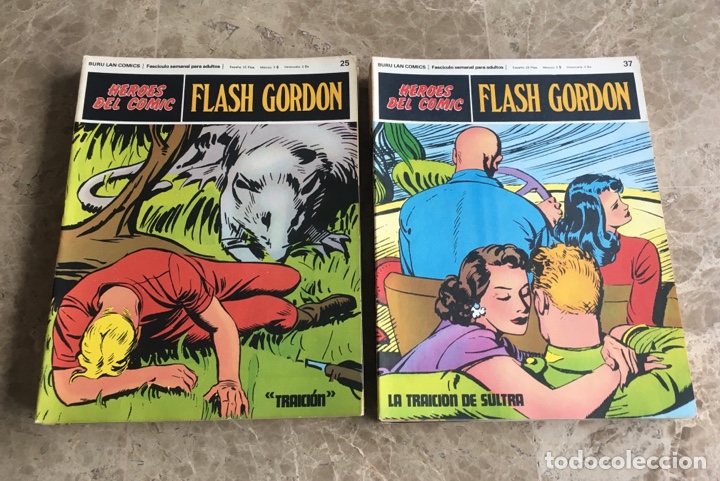C&oacute;mics: FLASH GORDON. (128 comics +11 tapas) H&eacute;roes del C&oacute;mic. Buru Lan. Completa - Foto 6