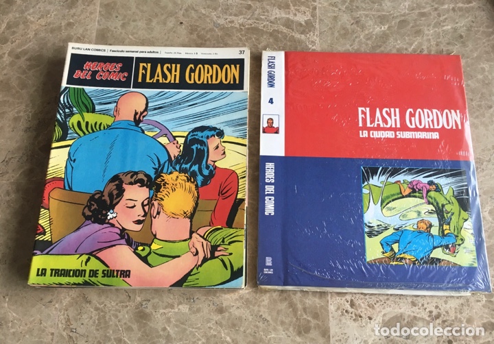 C&oacute;mics: FLASH GORDON. (128 comics +11 tapas) H&eacute;roes del C&oacute;mic. Buru Lan. Completa - Foto 8