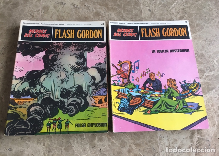 C&oacute;mics: FLASH GORDON. (128 comics +11 tapas) H&eacute;roes del C&oacute;mic. Buru Lan. Completa - Foto 9
