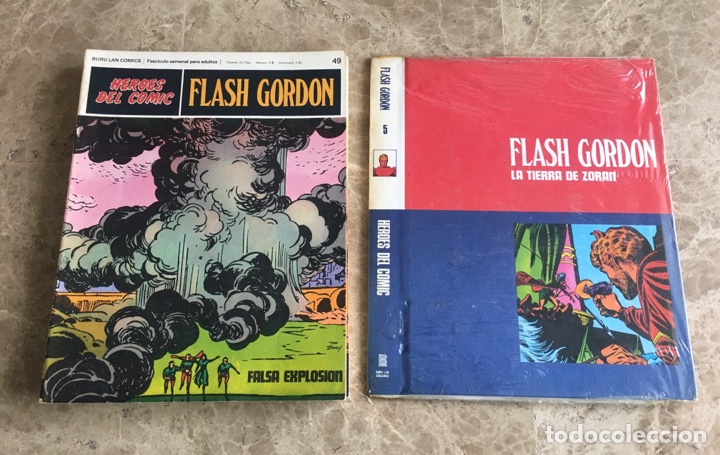 C&oacute;mics: FLASH GORDON. (128 comics +11 tapas) H&eacute;roes del C&oacute;mic. Buru Lan. Completa - Foto 10