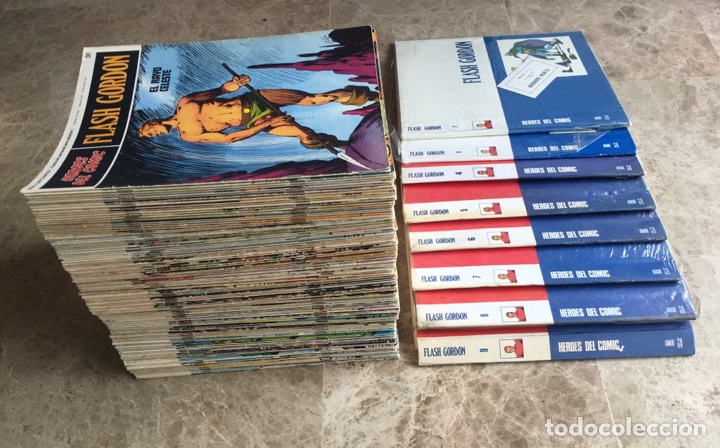 C&oacute;mics: FLASH GORDON. (128 comics +11 tapas) H&eacute;roes del C&oacute;mic. Buru Lan. Completa - Foto 16