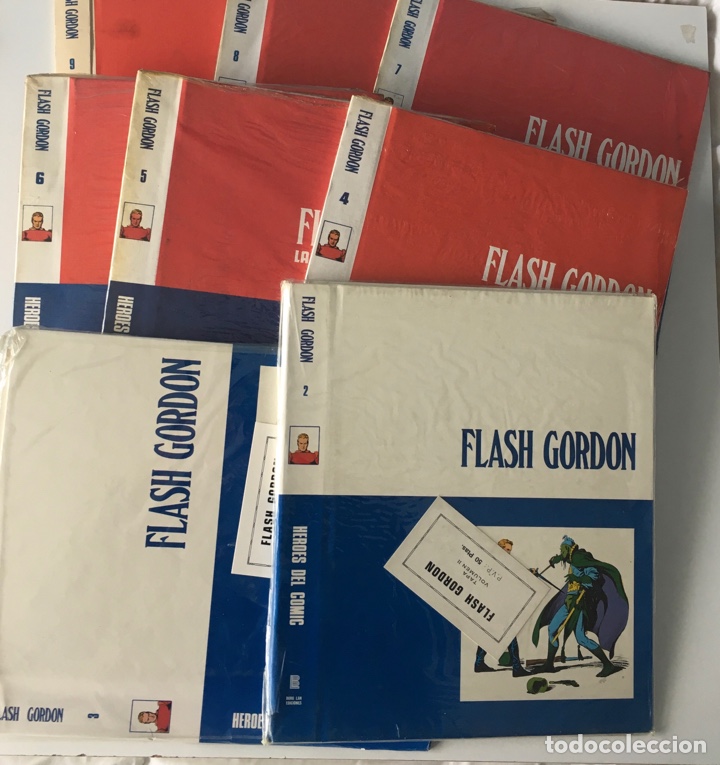 C&oacute;mics: FLASH GORDON. (128 comics +11 tapas) H&eacute;roes del C&oacute;mic. Buru Lan. Completa - Foto 17