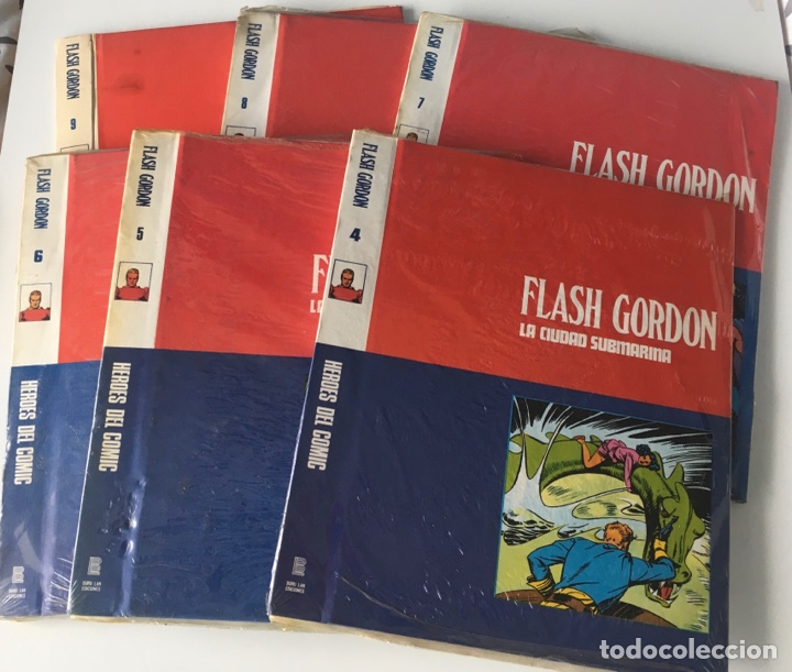 C&oacute;mics: FLASH GORDON. (128 comics +11 tapas) H&eacute;roes del C&oacute;mic. Buru Lan. Completa - Foto 18