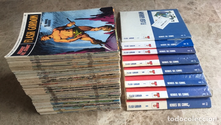 C&oacute;mics: FLASH GORDON. (128 comics +11 tapas) H&eacute;roes del C&oacute;mic. Buru Lan. Completa - Foto 1
