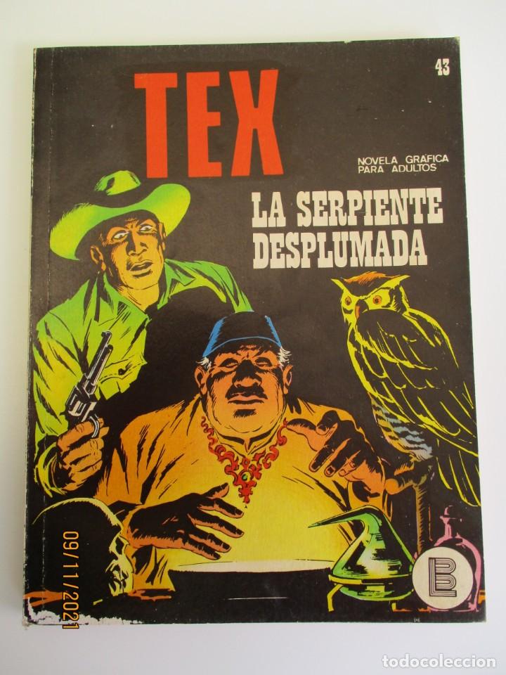 TEX (1970, BURU LAN) 43 · 1971 · LA SERPIENTE DESPLUMADA (Tebeos y Comics - Buru-Lan - Tex)