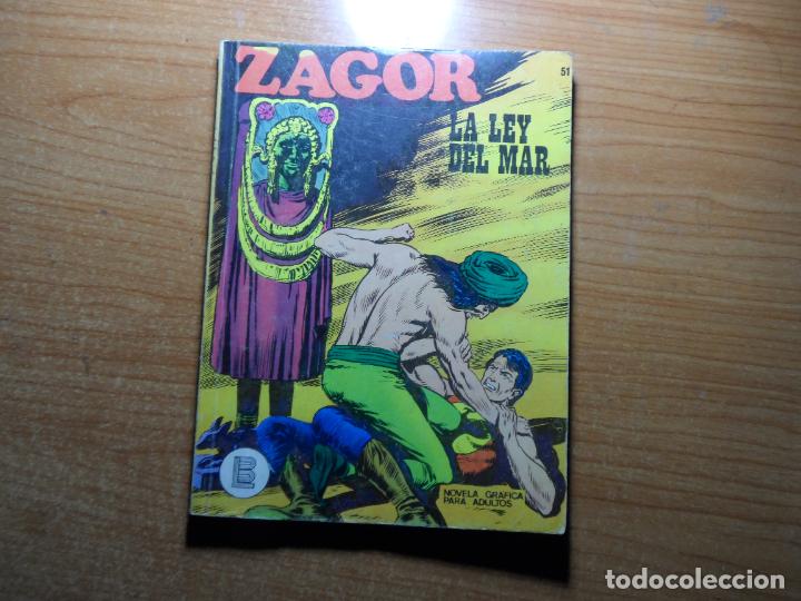 Cómics: ZAGOR - 51 LA LEY DEL MAR - 1972 EDITORIAL BURULAN BURU LAN - Foto 1 - 303006743