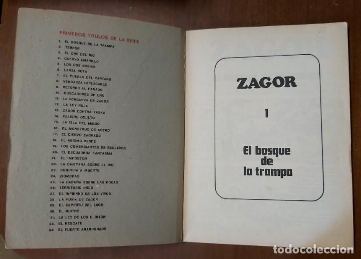 C&oacute;mics: Tebeo / c&oacute;mic Zagor n&ordm; 1, El bosque de la trampa - Foto 2