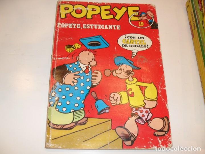 C&oacute;mics: popeye 19.(de 47).ediciones buru lan,a&ntilde;o 1970. - Foto 1