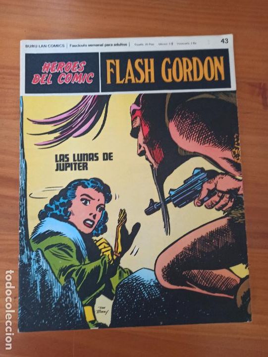 C&oacute;mics: FLASH GORDON N&ordm; 43 - HEROES DEL COMIC - BURU LAN (CJ) - Foto 1
