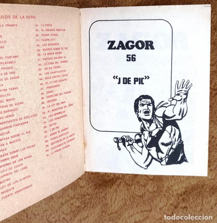 Cómics: ZAGOR nº 56 (Buru Lan 1973) - Foto 2 - 42275288
