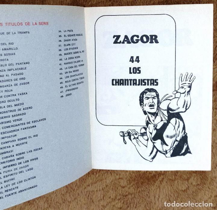 Cómics: ZAGOR nº 44 (Buru Lan 1972) - Foto 2 - 44801955