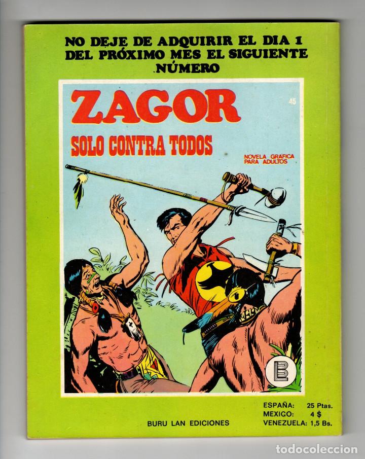 Cómics: ZAGOR nº 44 (Buru Lan 1972) - Foto 5 - 44801955