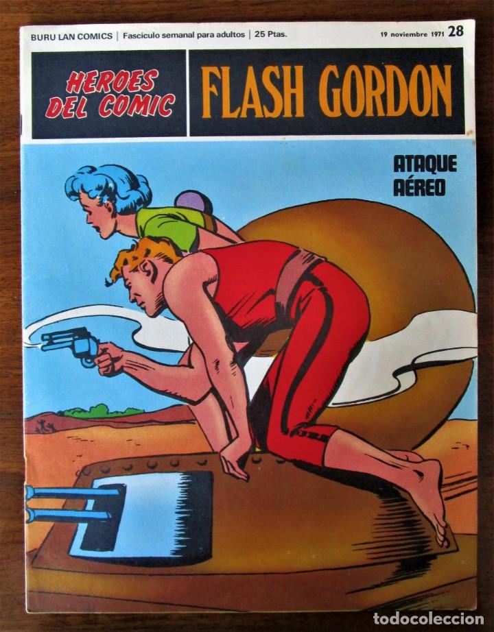 C&oacute;mics: FLASH GORDON N&ordm; 28 - ATAQUE A&Eacute;REO - BURU LAN 1971 - Foto 1