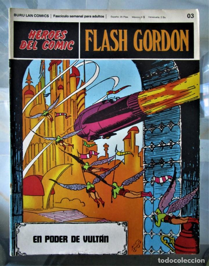 C&oacute;mics: FLASH GORDON N&ordm; 03 - EL PODER DE VULT&Aacute;N - BURU LAN 1972 - Foto 1