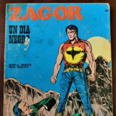 Comics: ZAGOR BURU LAN Nº 43 UN DÍA NEGRO. ESTADO NORMAL. VER FOTOS.. Lote 313757963