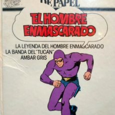 Cómics: EL HOMBRE ENMASCARADO..HÉROES DE PAPEL. Lote 313803213