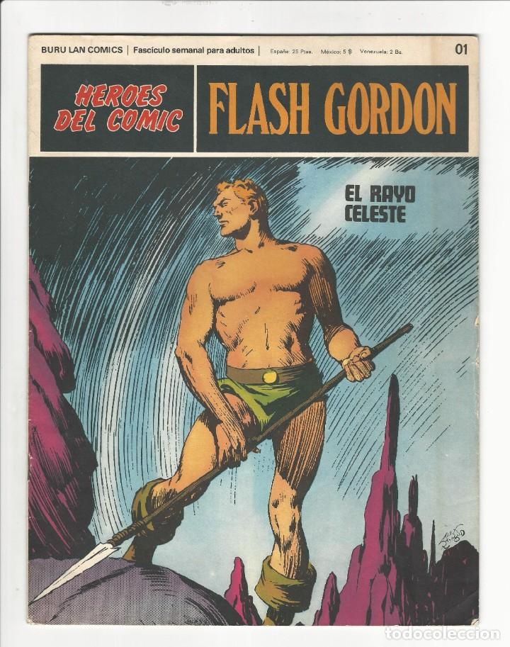 C&oacute;mics: Buru lan. H&eacute;roes del c&oacute;mic. Flash Gordon. 01. 1 - Foto 1