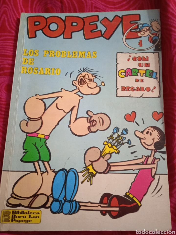 C&oacute;mics: Popeye 4. Los problemas de Rosario. Buru LAN. - Foto 1