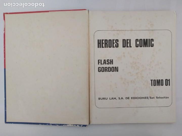 C&oacute;mics: FLASH GORDON TOMO 01 EL RAYO CELESTE HEROES DEL COMIC BURU LAN 1972 - Foto 2