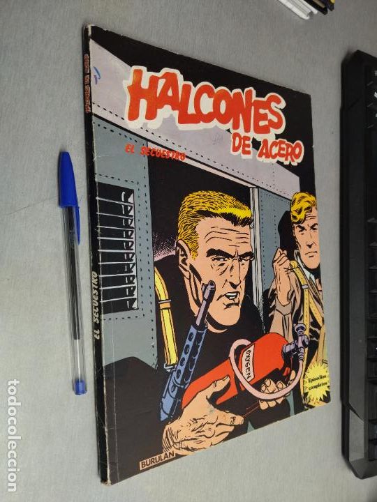C&oacute;mics: HALCONES DE ACERO: EL SECUESTRO / BURULAN 1974 - Foto 1