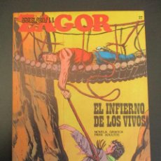 Cómics: ZAGOR (1971, BURU LAN) 27 · 1-VII-1972 · EL INFIERNO DE LOS VIVOS. Lote 324084028